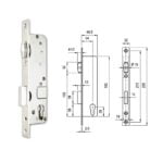 Euro-Elzett 3397 G cilinderes, görgős portálzár