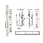 Euro-Elzett EUROPORTÁL 20/90/240/22/8 mm