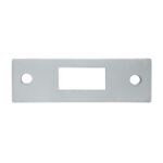 Hevederzár zárólemez lapos fehér