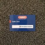 Kulcsmásolás kódkártya alapján Abus D6, D6PS