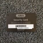 Kulcsmásolás kódkártya alapján Abus Plus SZP profil (védett profil)