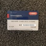 Kulcsmásolás kódkártya alapján Abus Wavy Line Pro