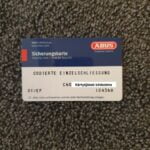 Kulcsmásolás kódkártya alapján Abus X410