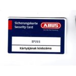 Kulcsmásolás kódkártya alapján Abus XP20