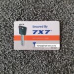 Kulcsmásolás kódkártya alapján Mul-T-Lock 7x7 76 profil