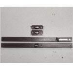 Miskolci kétszárnyú hevederzár 800/800 Barna