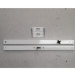 Miskolci kétszárnyú hevederzár 600/600 Fehér