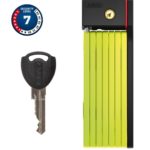 Abus Bordo Big uGrip 5700/100 Lime SH tartóval