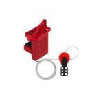 ABUS V500 SET LOTO munkavédelmi golyóscsap kizáró + C506 kábeles kizáró