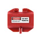 ABUS P110 LOTO munkavédelmi elektromos hálózati csatlakozó kizáró - kábelvég kizáró -