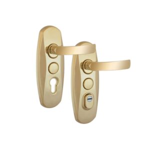 Mul-T-Lock SH-300 Többpontos zárhoz kilincsgarnitúra (arany)
