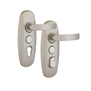 Mul-T-Lock SH-300 Többpontos zárhoz kilincsgarnitúra (szatén nikkel)