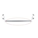 TESA GLOBAL Pánikzár rúd 1400mm szürke